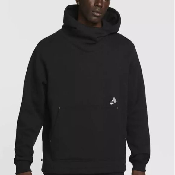 Nike Kyrie Basketball Pullover Oversized Black Hoodie DQ6111-010 Size Large Tall - Picture 8 of 12